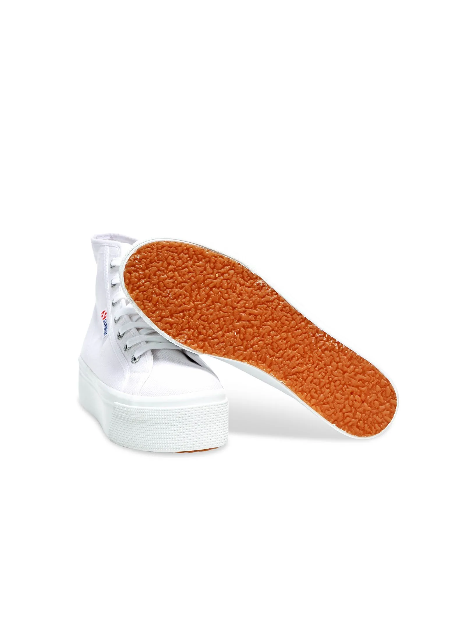 SUPERGA SNEAKER 2705 HI TOP WHITE